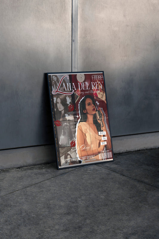 Lana Del Rey Poster Frame