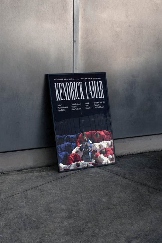 Kendrick Lamar (Super Bowl 2025) Poster Frame