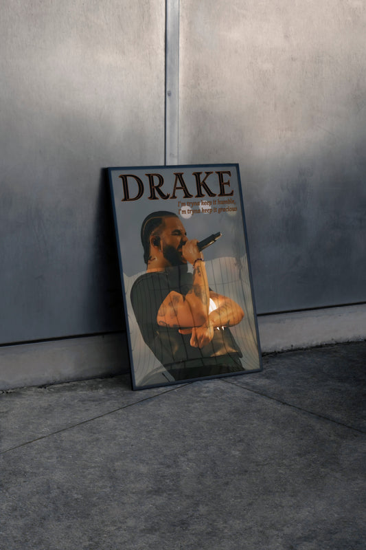 Drake Poster Frame