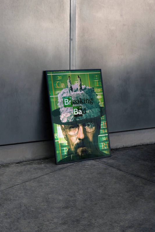 Breaking Bad Bold Portrait Art Frame