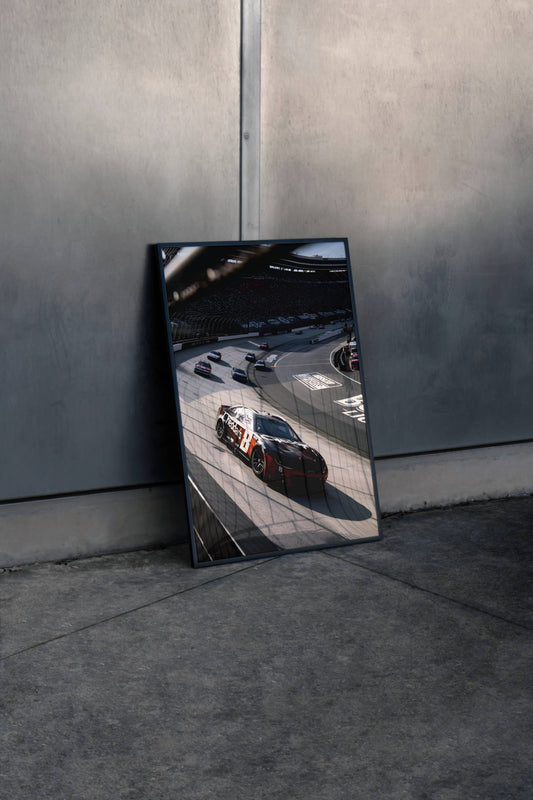 NASCAR Oval Race Track Poster Frame