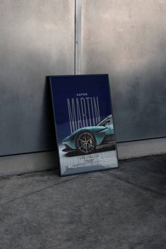 Aston Martin Car Poster Frame