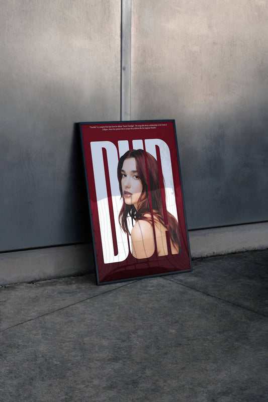 Dua Lipa Poster Frame
