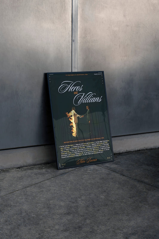 Metro Boomin Heroes and Villains Frame