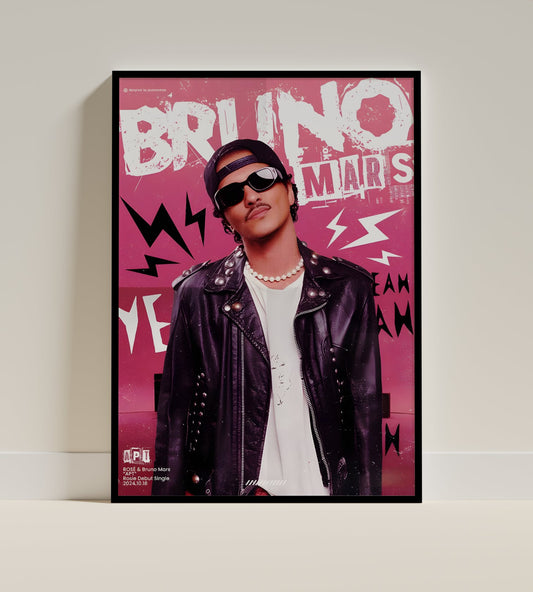 Bruno Mars Poster Frame