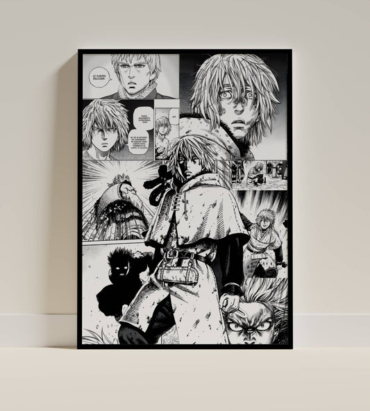 Thorfinn Art Poster Frame