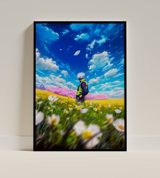 Kakashi Hatake Art Poster Frame