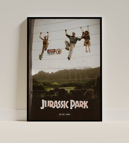 Jurassic park 1993 Poster Art Frame