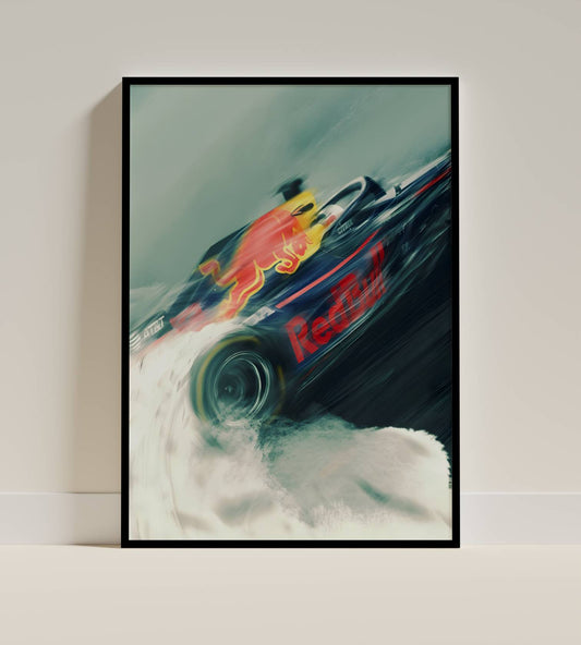 Red Bull Racing F1 Poster Frame