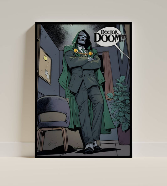 Doctor Doom Art Frame