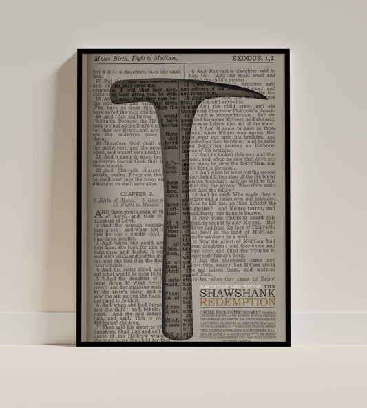 Shawshank redemption Gallery Wall Display Frame