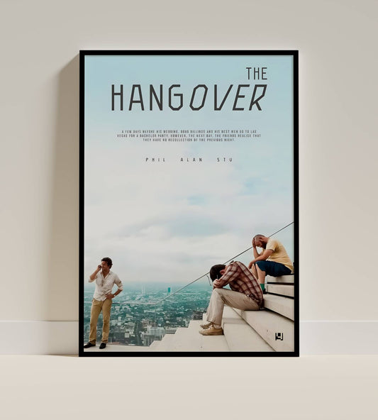 Hangover Movie Wild Vegas Trip Comedy Poster Frame