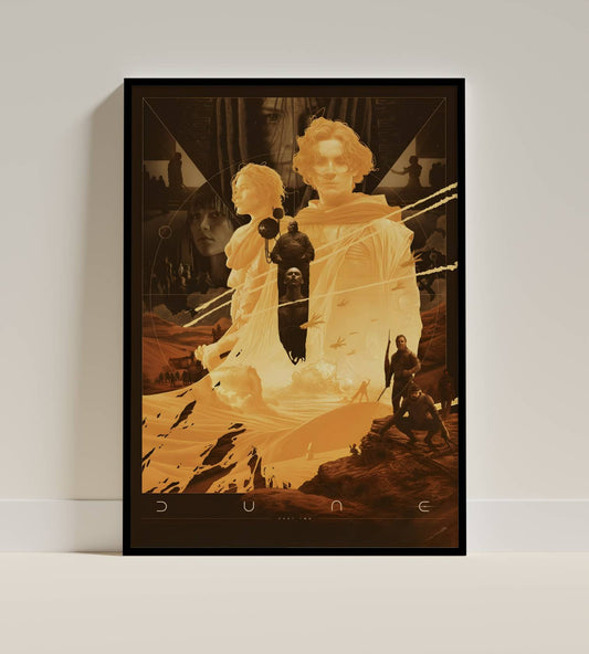 timothée chalamet in DUNE Art Frame