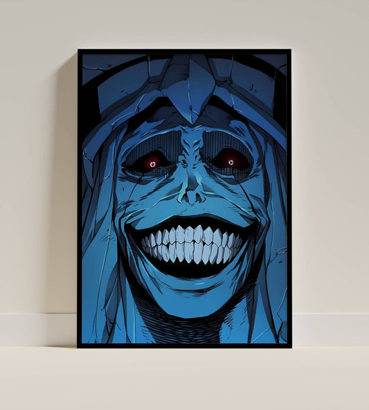 Solo Leveling Shadow Monarch Art Poster Frame
