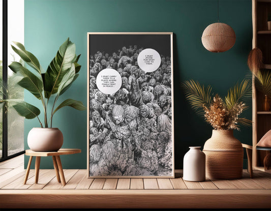 Vinland Saga (Carry 'em in the Back)Art Poster Frame