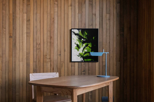 Hulk Abstract Green Face Art Print | Marvel Superhero Wall Poster