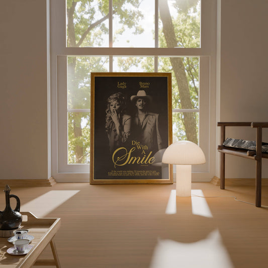 Lady Gaga Bruno Mars Die With a Smile Frame