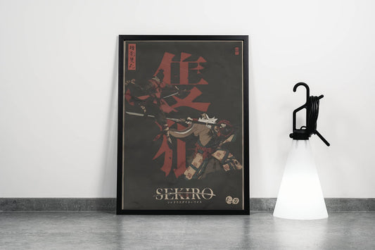 Sekiro Shadows Die Twice Game Poster Frame