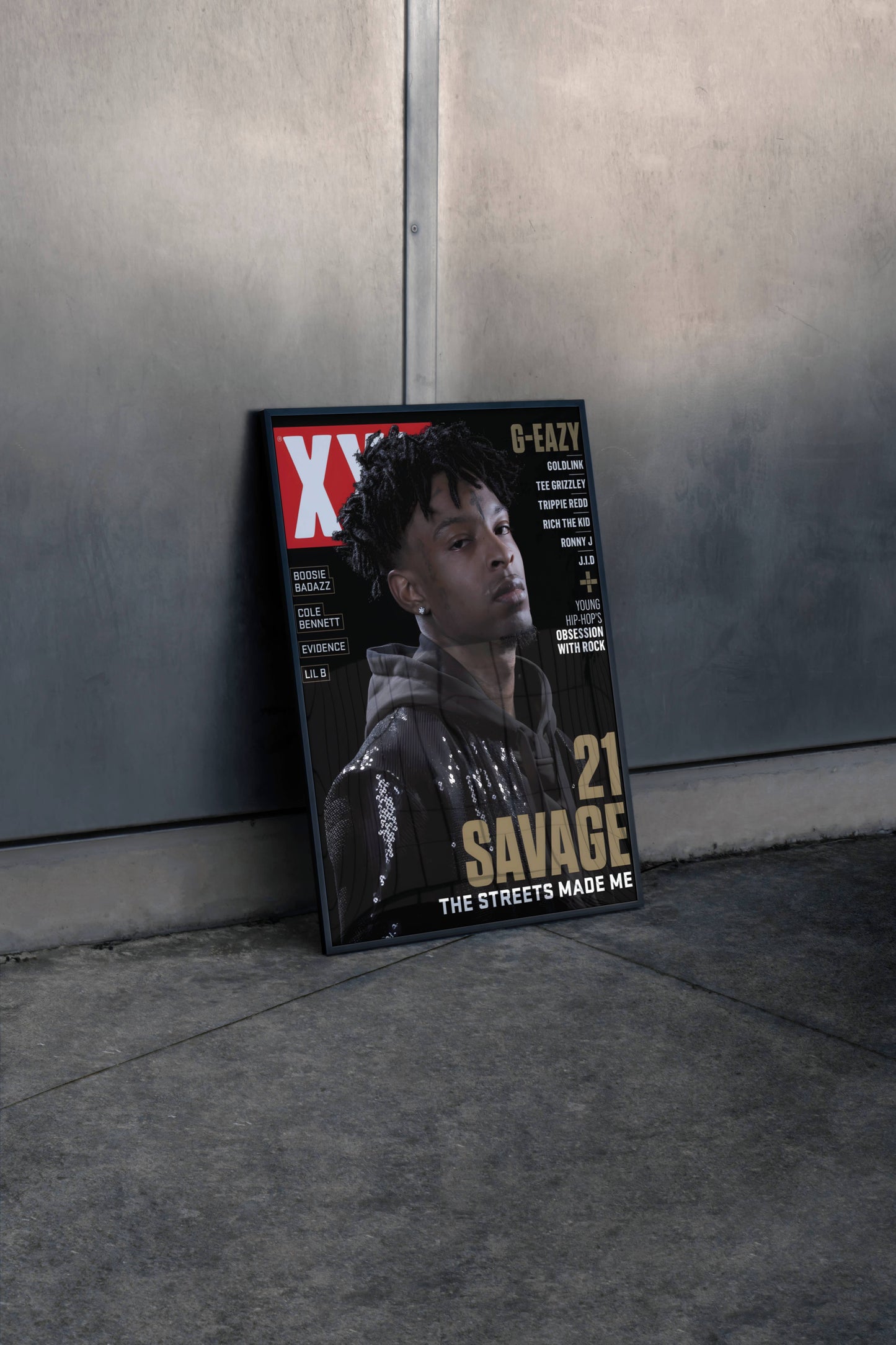 21 Savage XXL Cover Frame