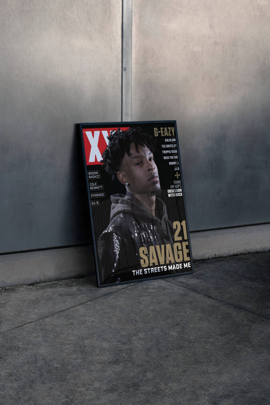 21 Savage XXL Cover Frame