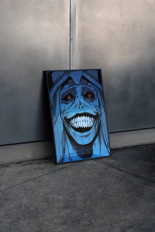 Solo Leveling Shadow Monarch Art Poster Frame