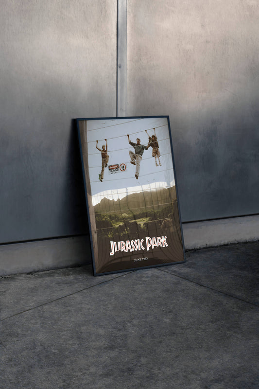 Jurassic park 1993 Poster Art Frame