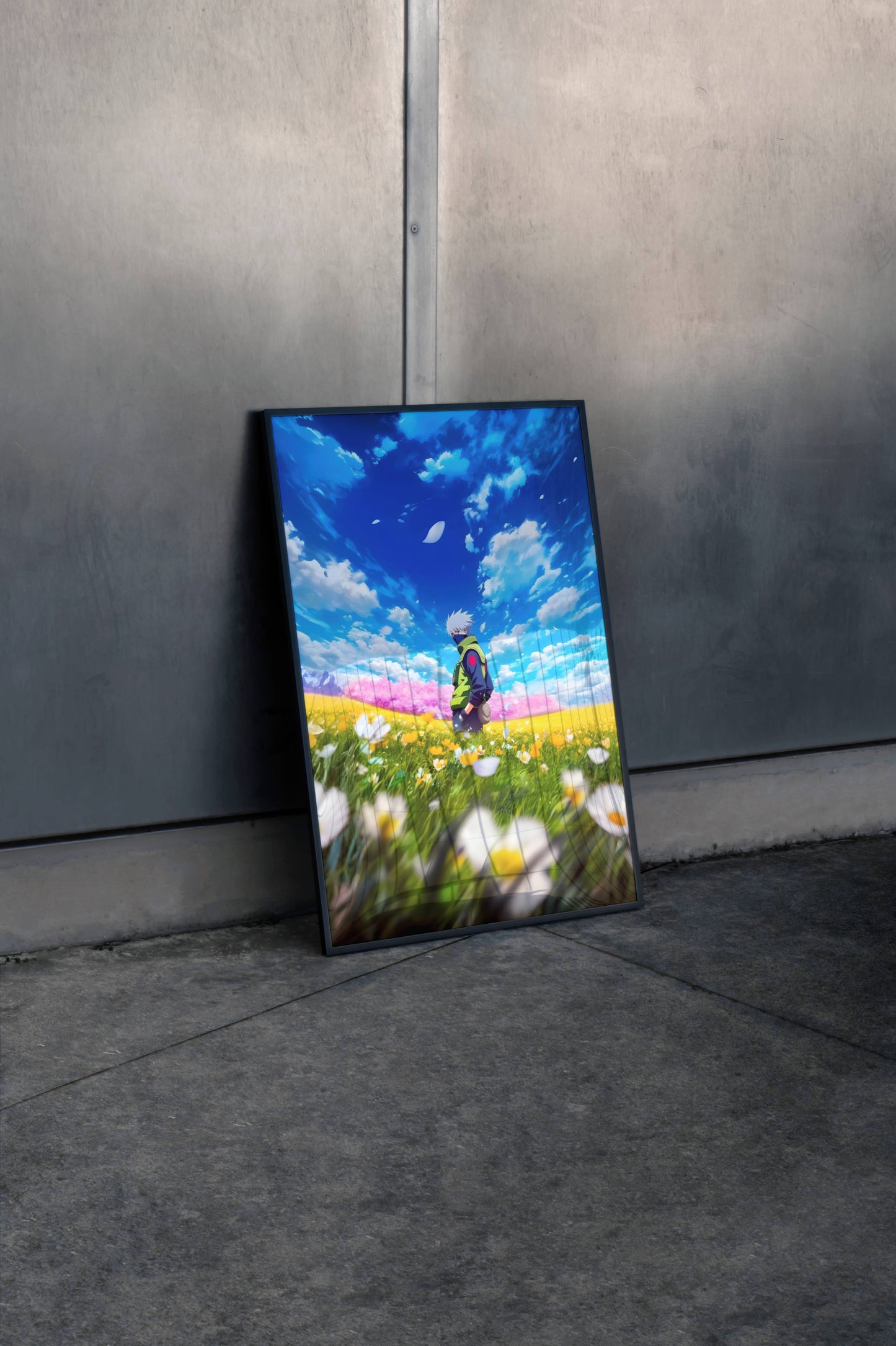 Kakashi Hatake Art Poster Frame