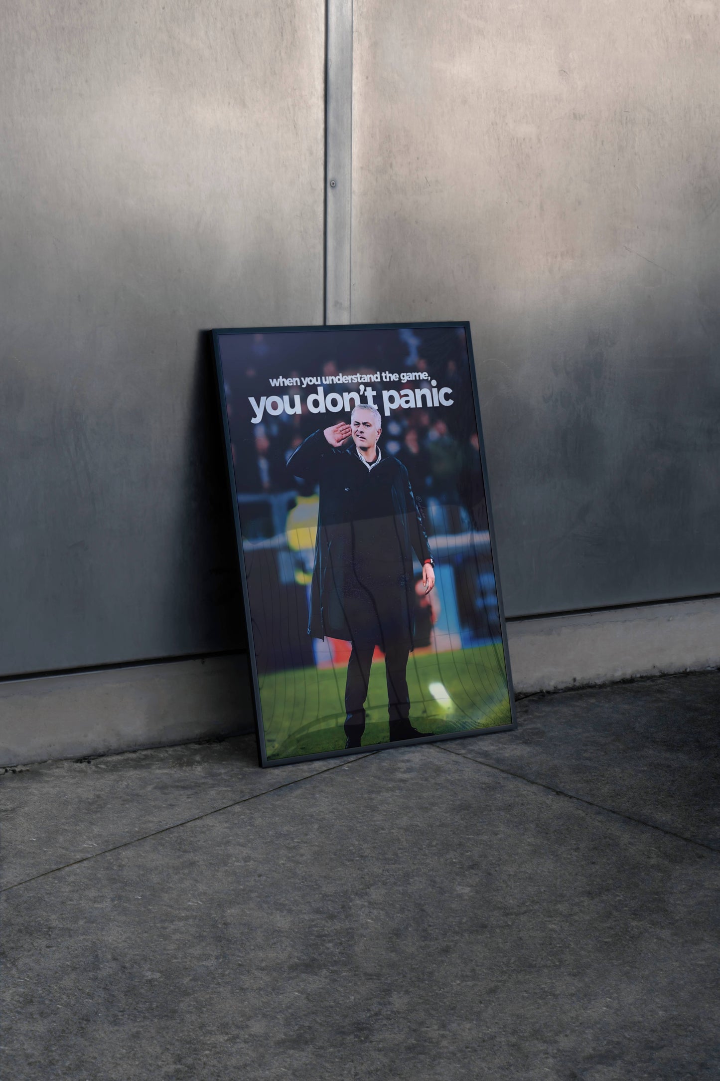 Jose Mourinho Don't Panic Frame