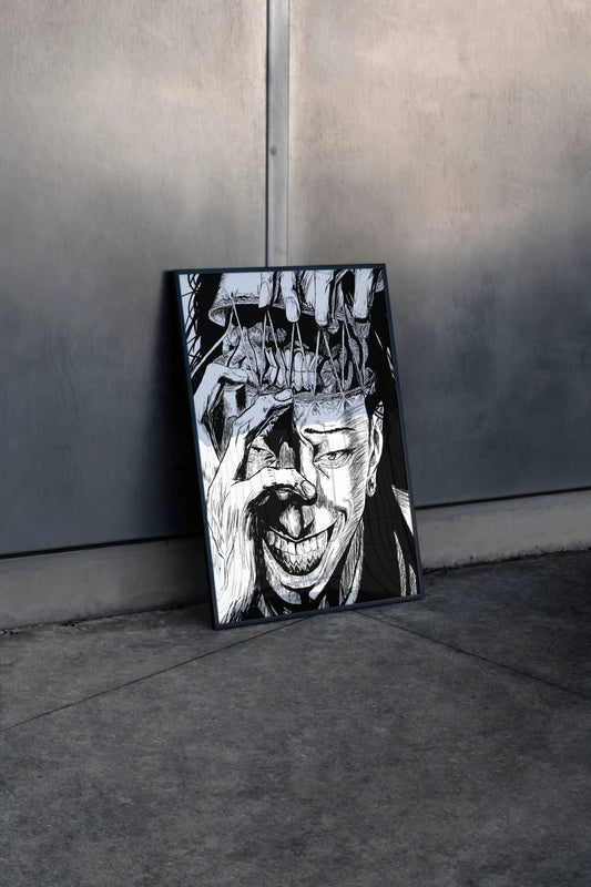 JJK  Kenjaku Art Poster Frame