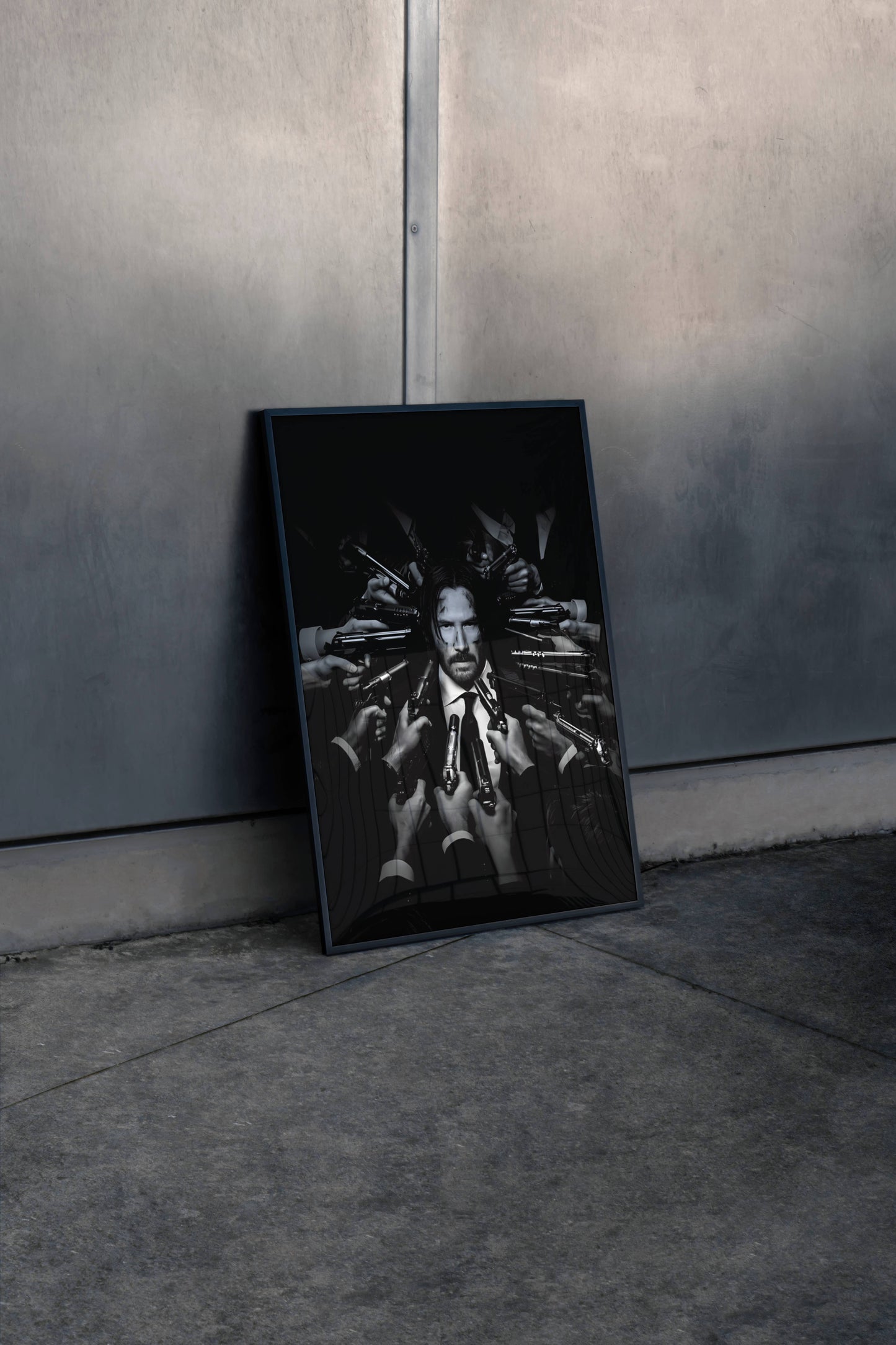 John Wick Portrait Art Frame
