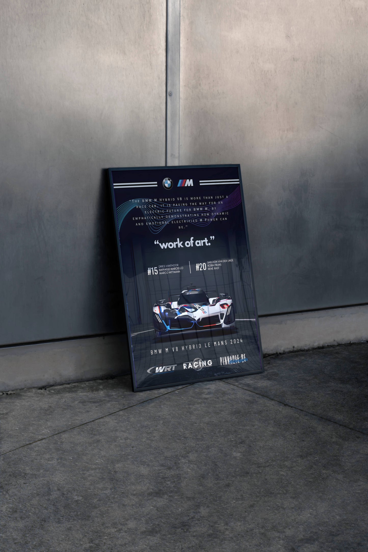 BMW M Series Work of Art Frame