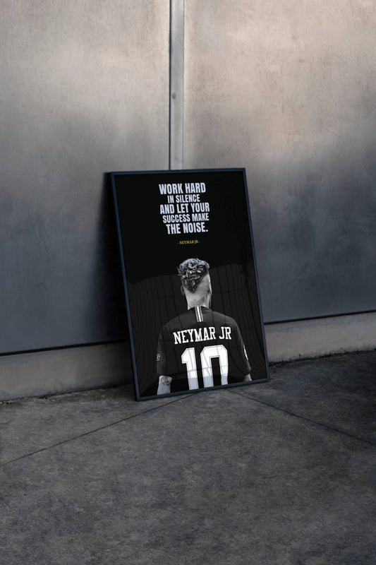 Neymar Jr #10 Poster Frame