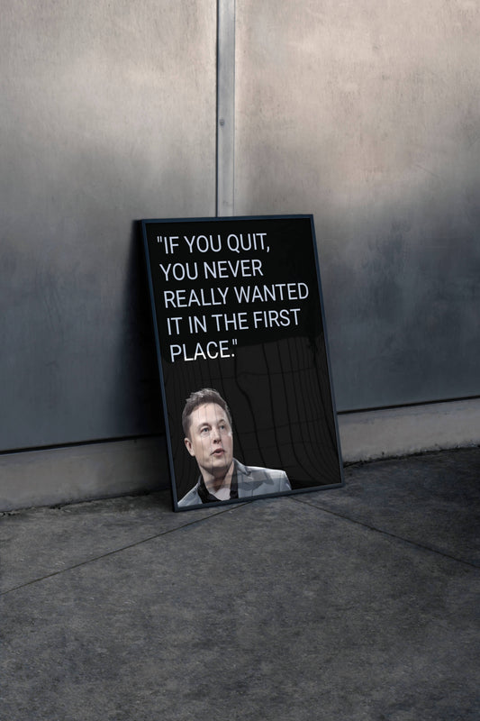 Elon Musk Never Quit Frame