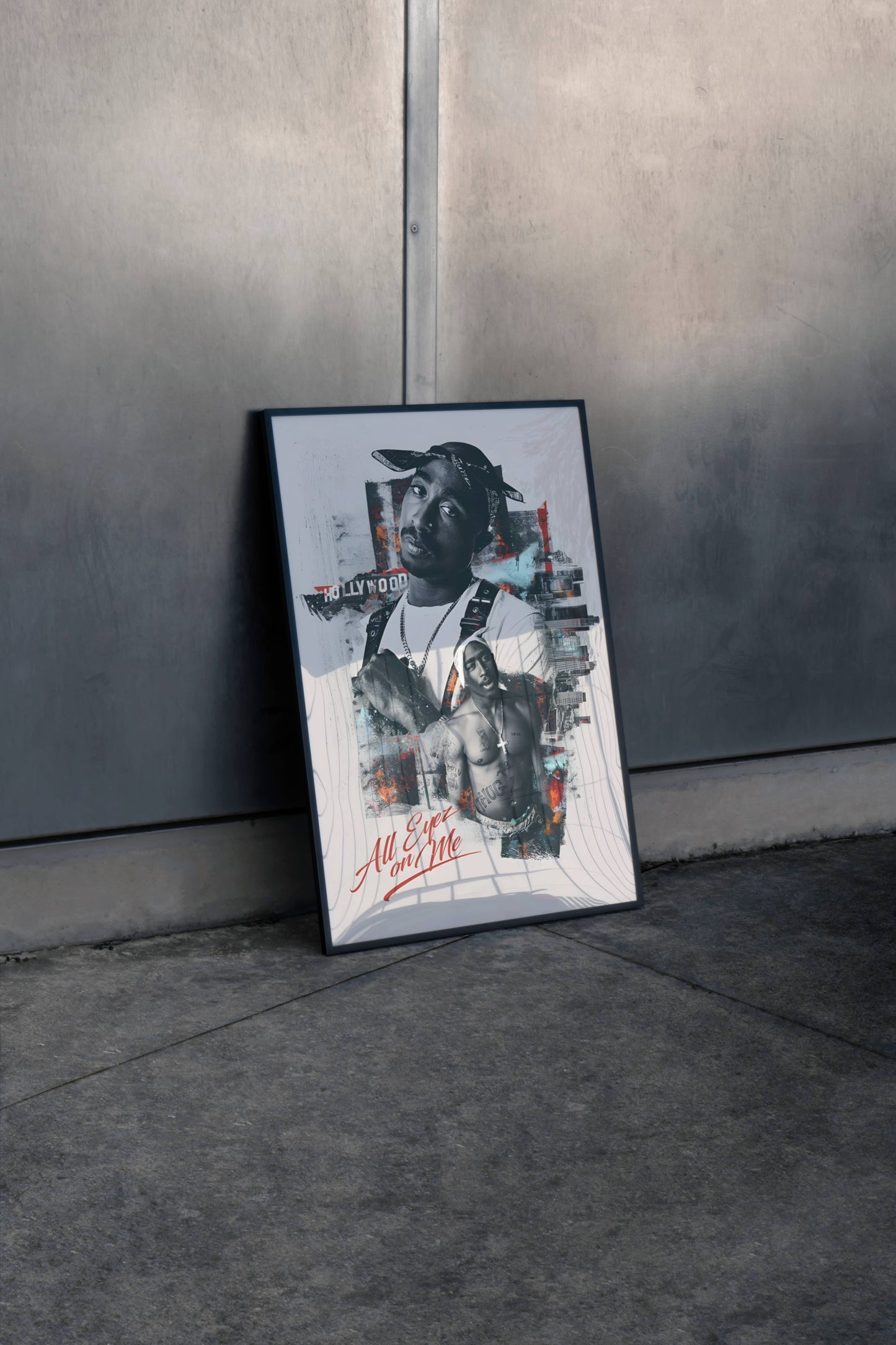 Tupac All Eyez on Me Poster Frame
