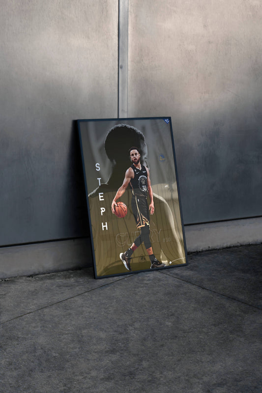 Steph Curry Warriors Frame