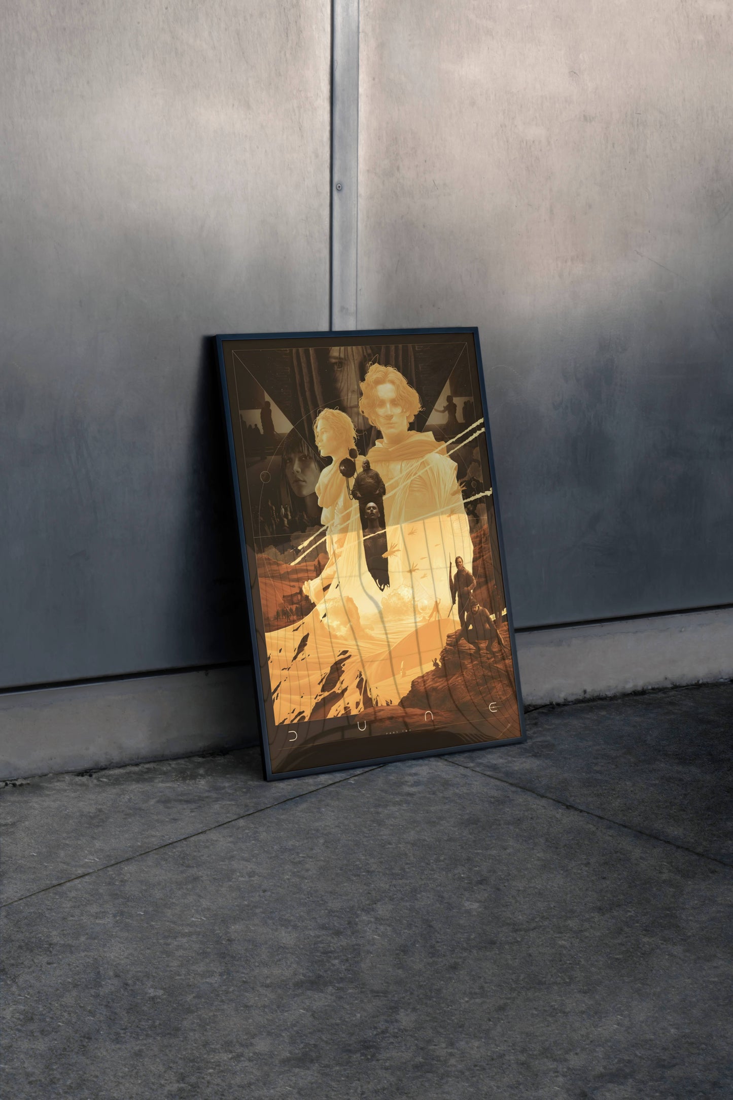 timothée chalamet in DUNE Art Frame