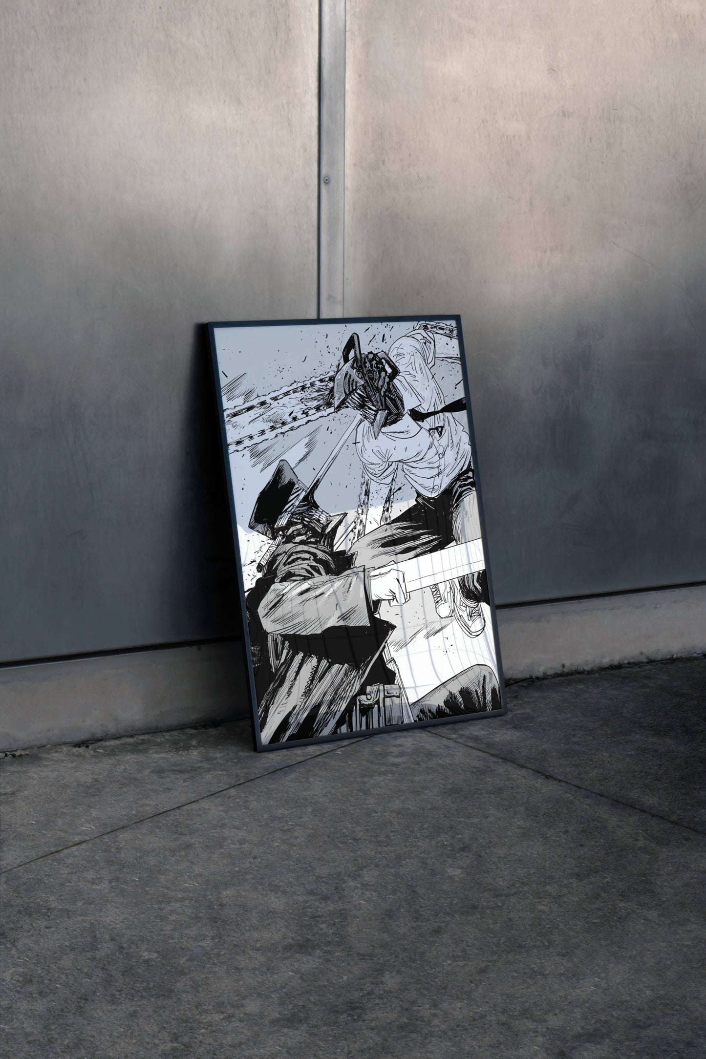 Chainsaw man Art Poster Frame