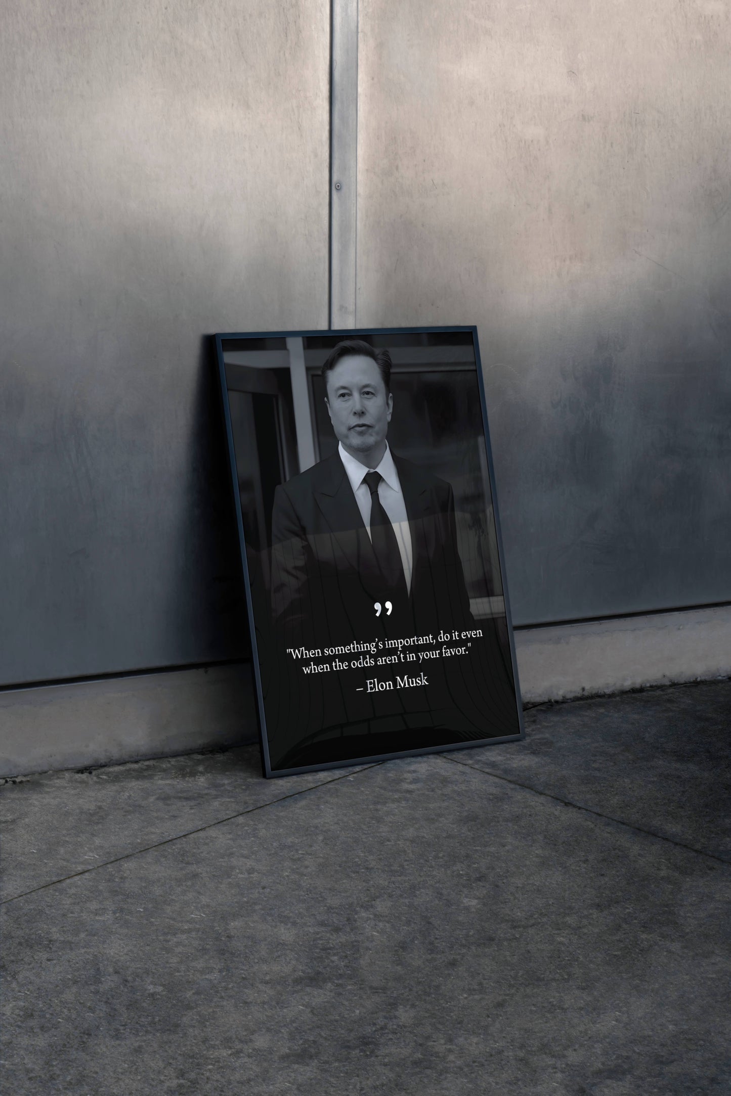 Elon Musk Do It Despite Odds Frame