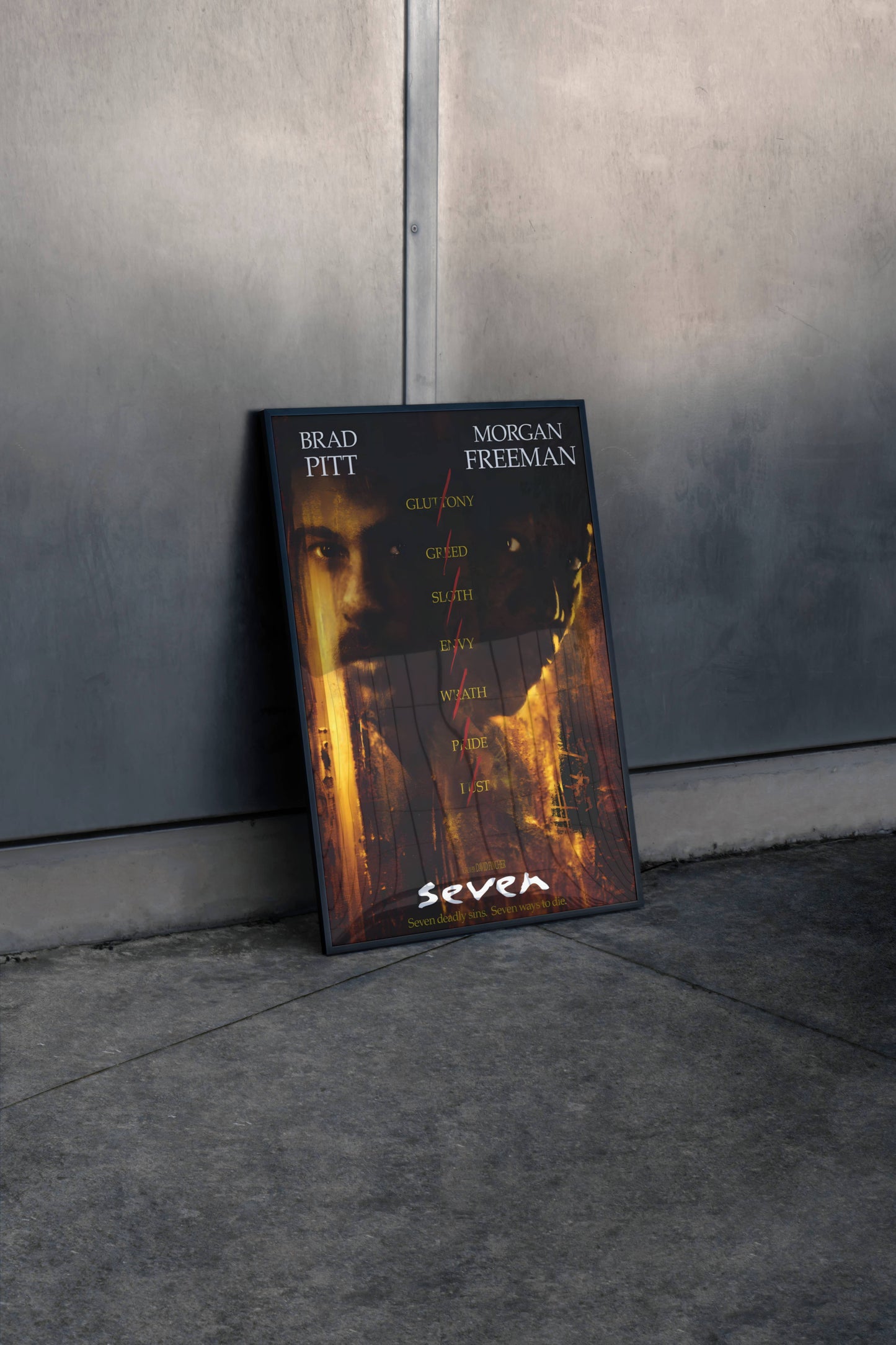 7 SEVEN (David Fincher) Art Frame