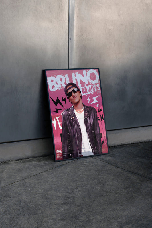 Bruno Mars Poster Frame