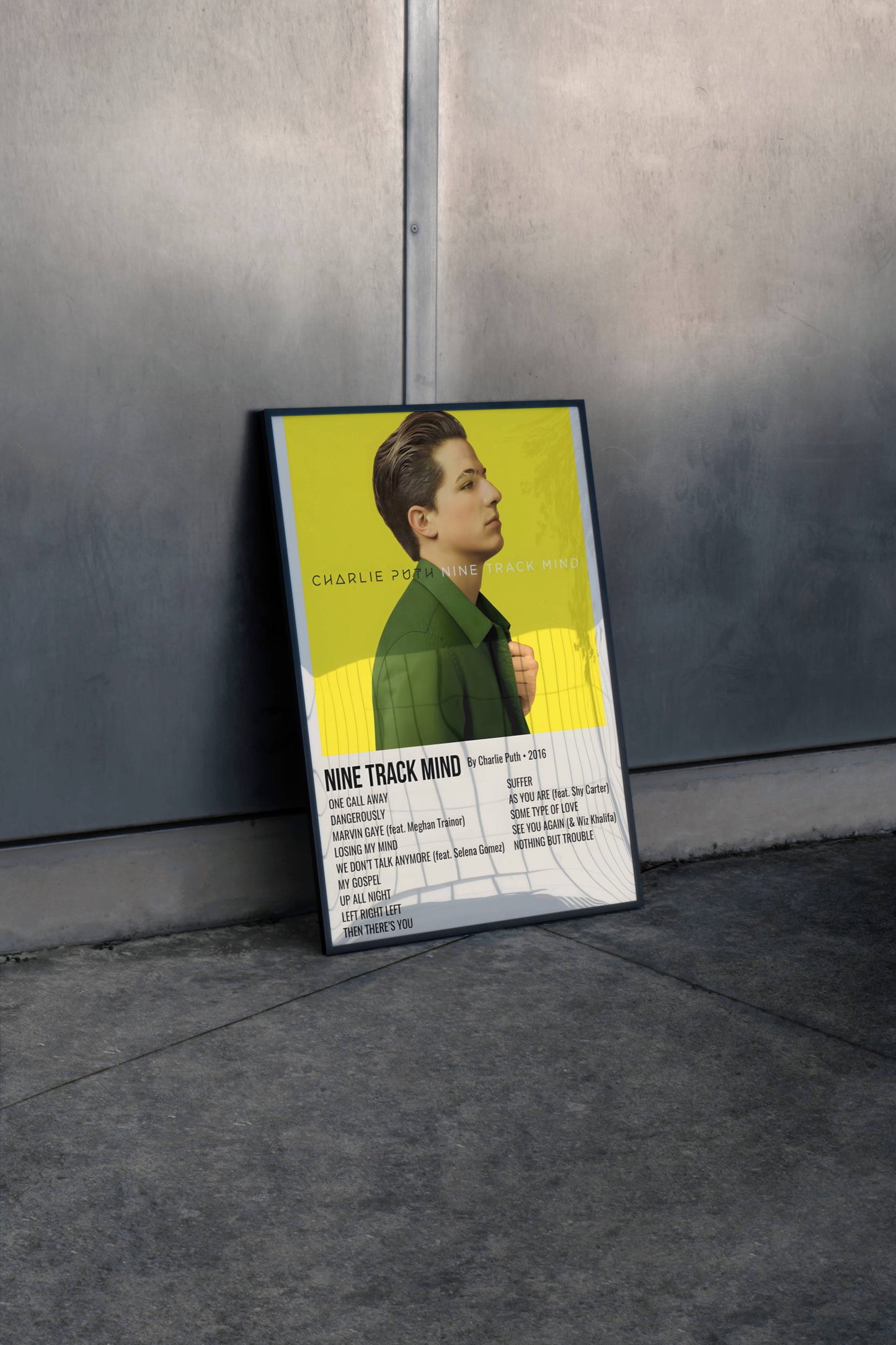 Charlie Puth Nine Track Mind Frame