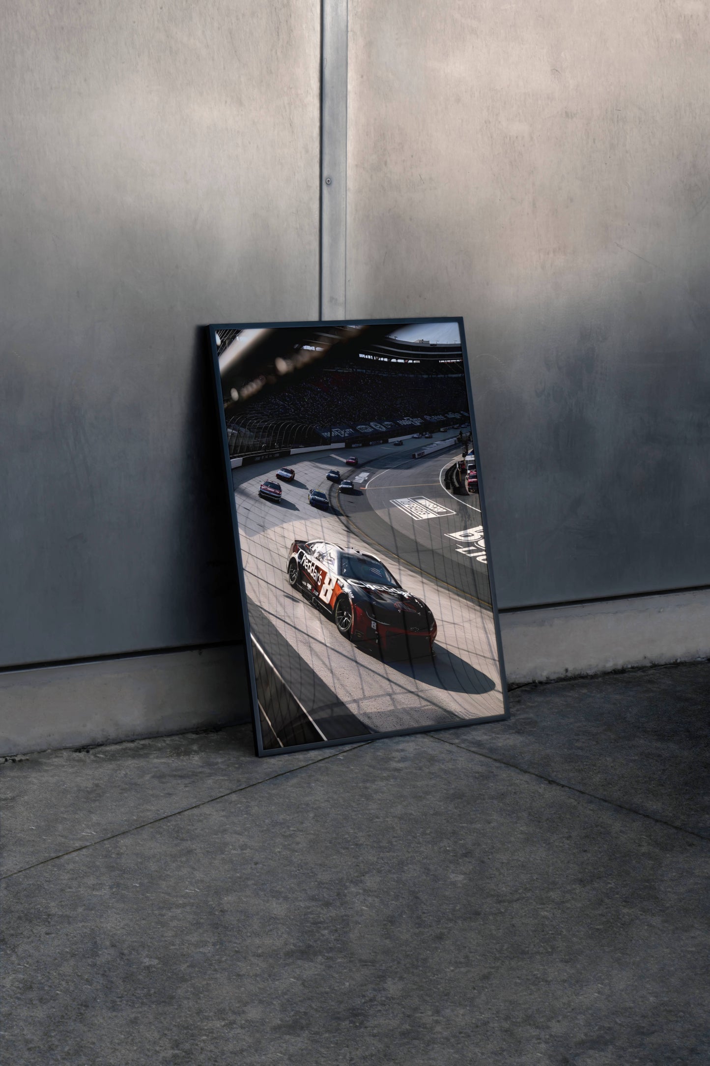 NASCAR Oval Race Track Poster Frame