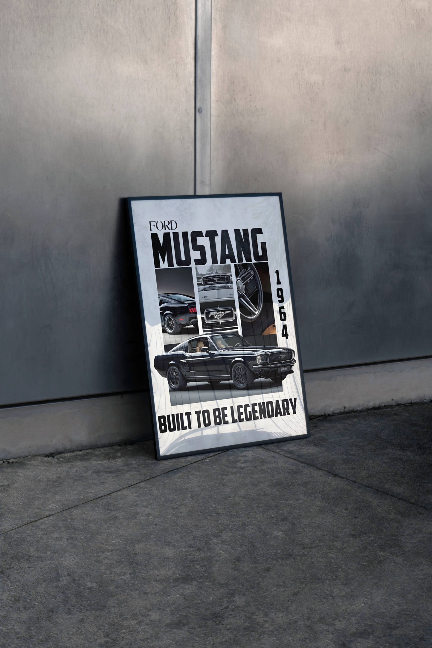 Ford Mustang Poster Frame