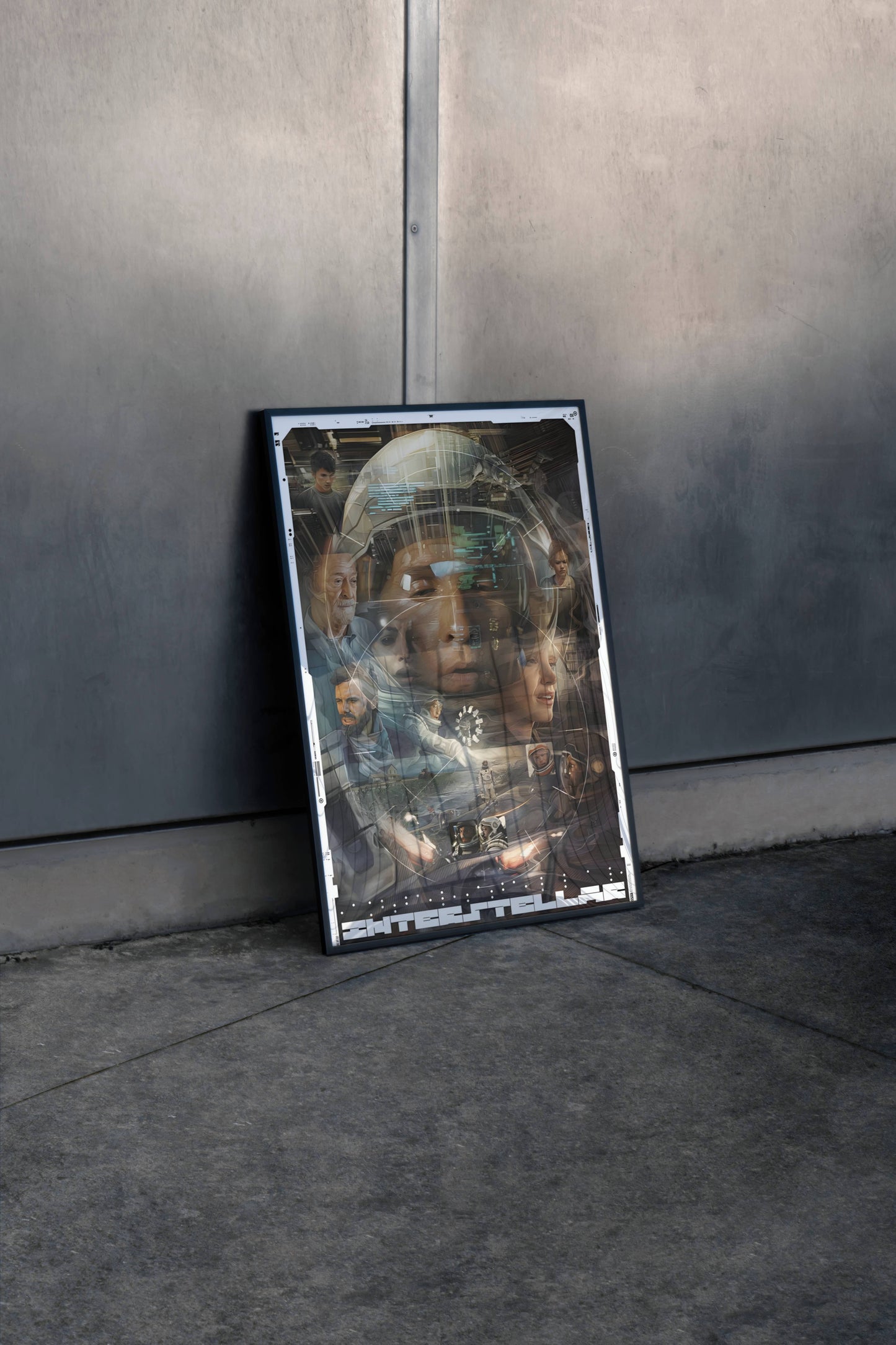 Christopher Nolan's "Interstellar" Art Frame