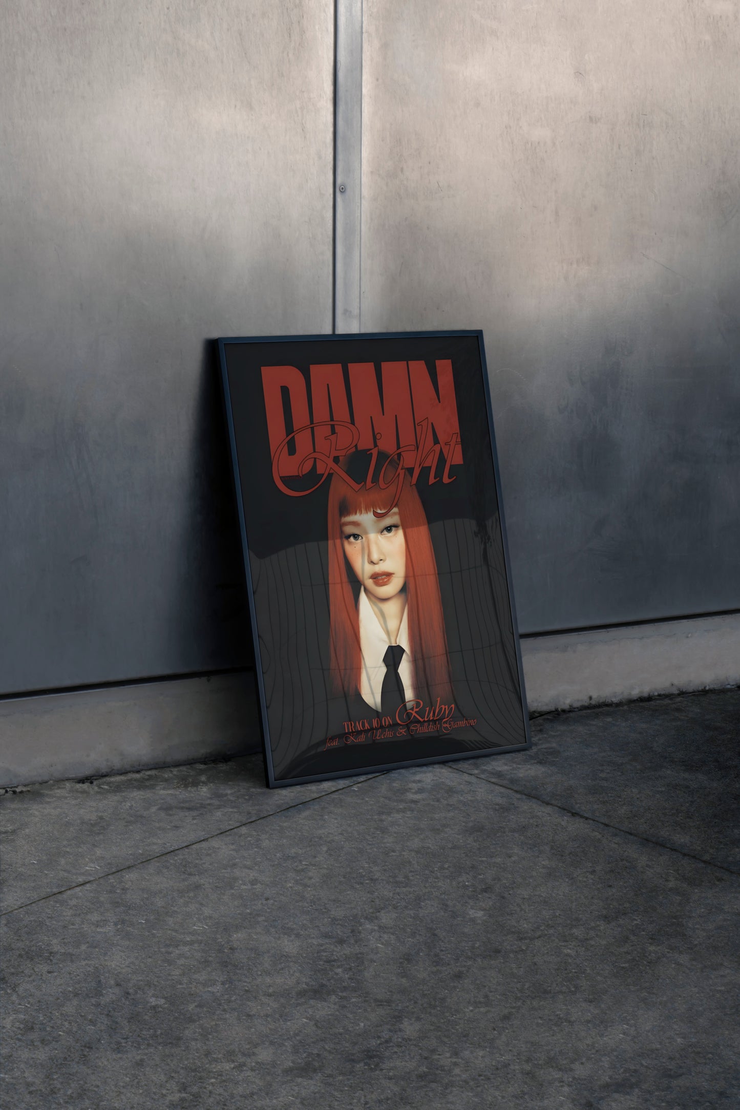 Jennie DAMN RIGHT Album Frame