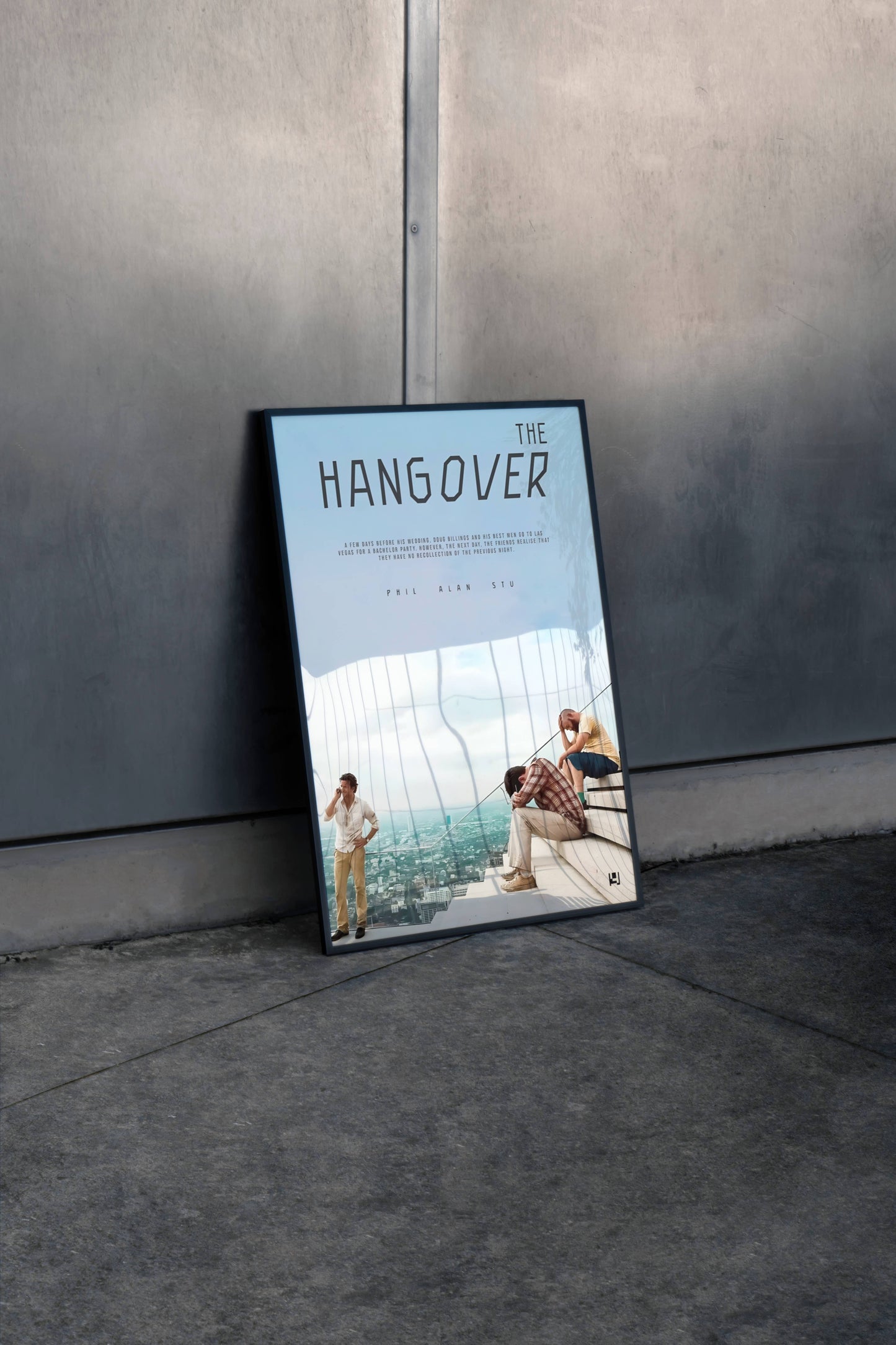 Hangover Movie Wild Vegas Trip Comedy Poster Frame