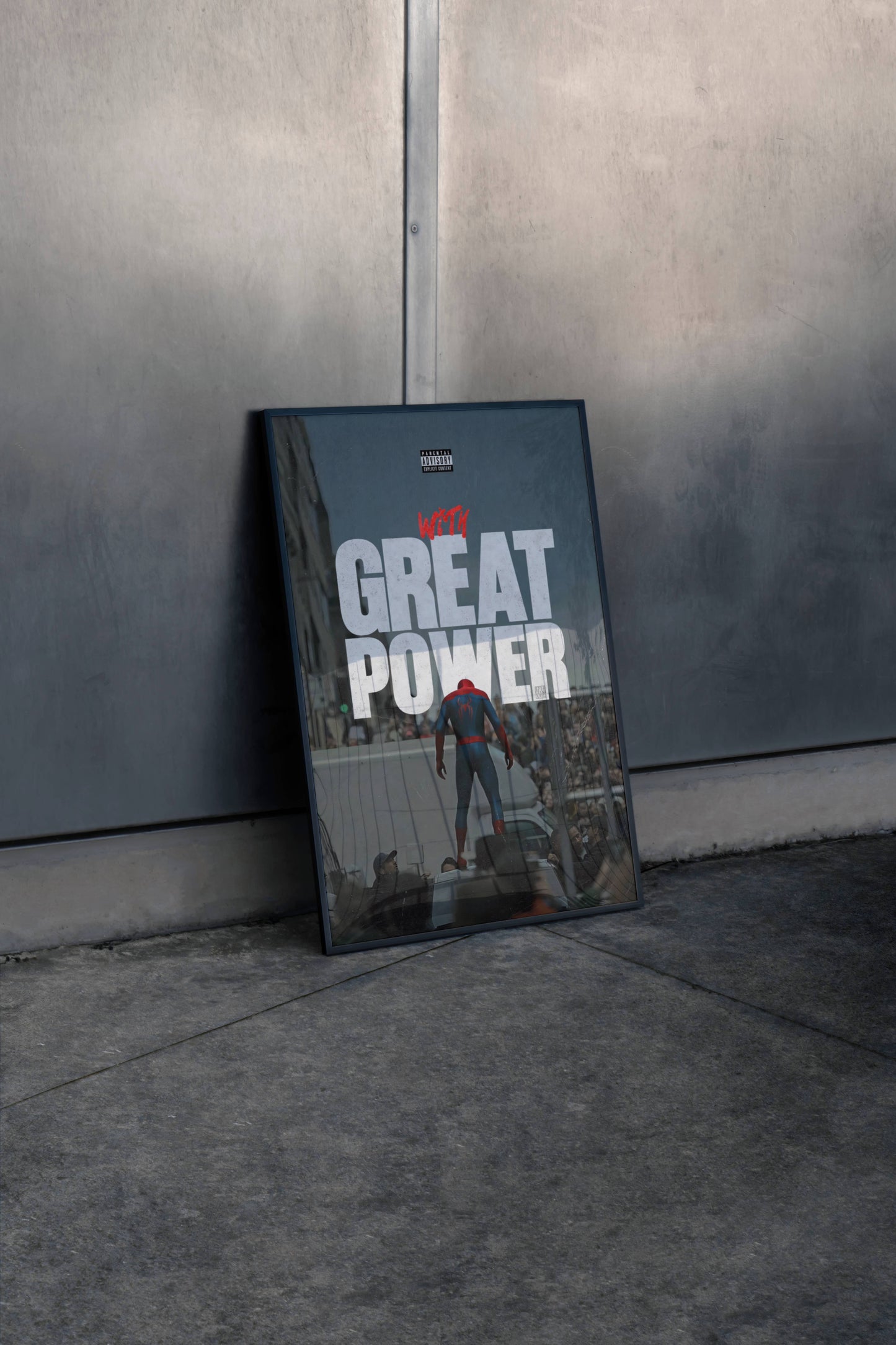 Great Power Motivational (Spider-Man: BND) Wall Art Frame