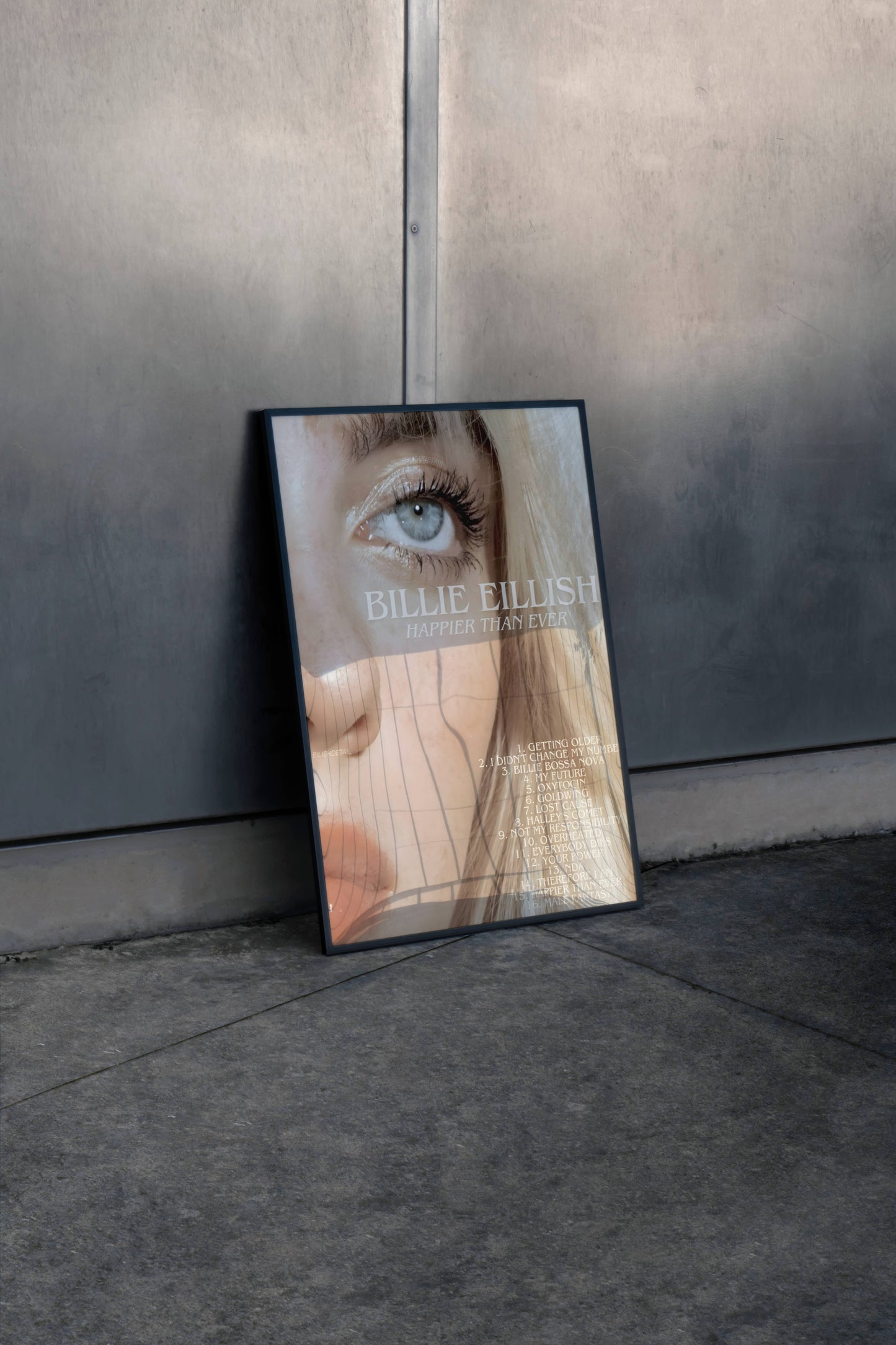 Billie Eilish Poster Frame