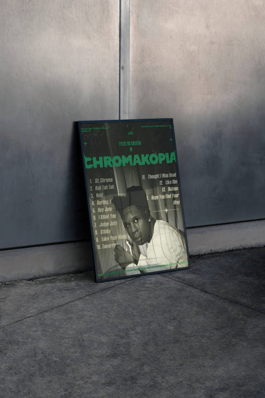 Tyler The Creator Chromakopia Frame