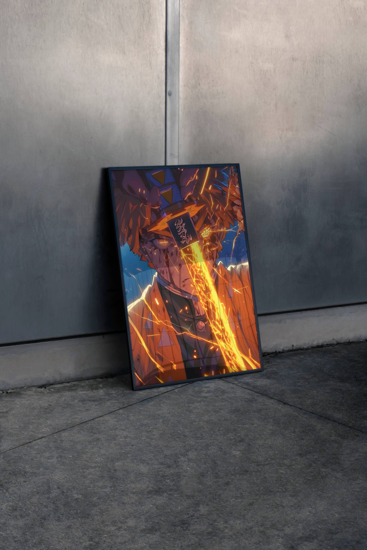 Zenitsu Art Poster Frame